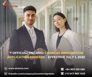 ONTARIO CHANGES IMMIGRATION APPLICATION PROCESS – EFFECTIVE JULY 1, 2025