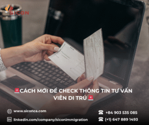 CÁCH MỚI ĐỂ CHECK THÔNG TIN TƯ VẤN VIÊN DI TRÚ