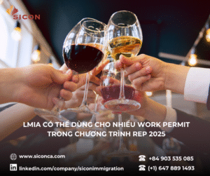 LMIA có thể dùng cho nhiều Work Permit trong chương trình Recognized Employer Pilot (REP)