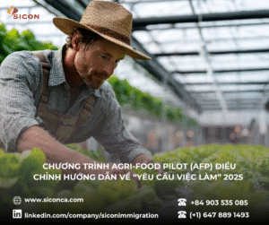 CHƯƠNG TRÌNH AGRI-FOOD PILOT ĐIỀU CHỈNH HƯỚNG DẪN VỀ VIỆC LÀM