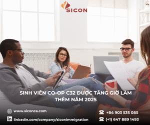 Sinh viên co-op theo Exemption Code C32 được tăng giờ làm thêm 2025