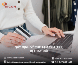 QUY ĐỊNH VỀ THẺ TẠM TRÚ (TRP) BỊ THAY ĐỔI – HIỆU LỰC 18.11.2025